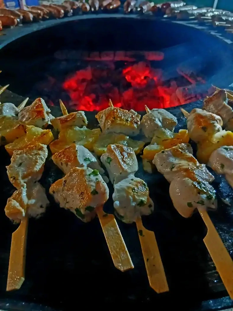 brochette poulet marinées citron coriandre