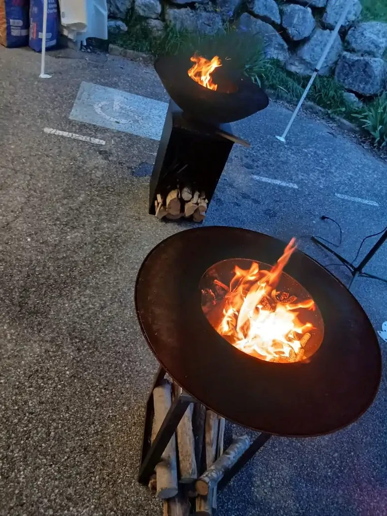 installations duo de brasero